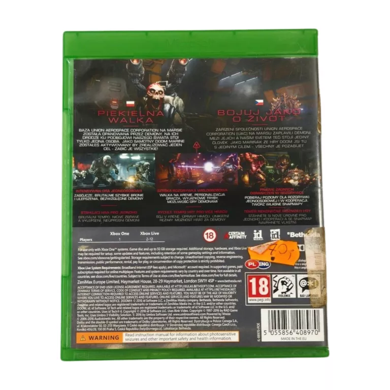 GRA XBOX ONE DOOM