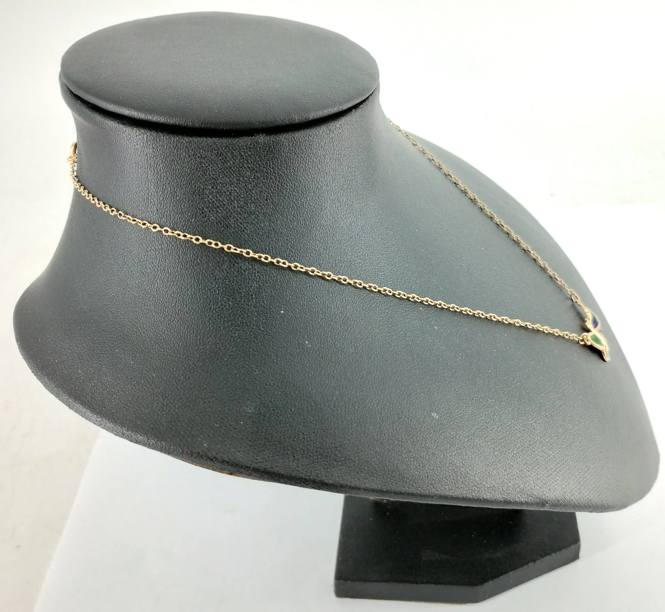 przesliczny-zloty-lancuszek-z-motylem-750550g-stan-11323-2