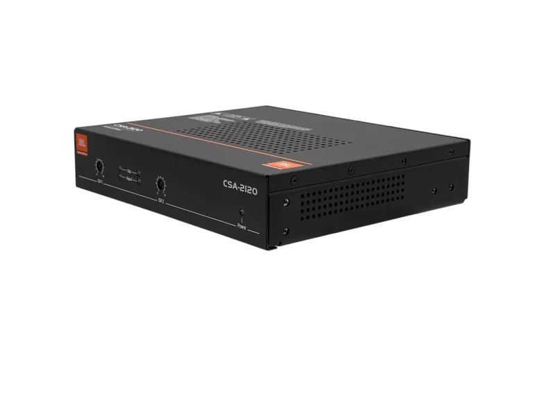WZMACNIACZ DWUKANAŁOWY JBL COMMERCIAL CSA-2120 120W 4/8OHM - JAK NOWY