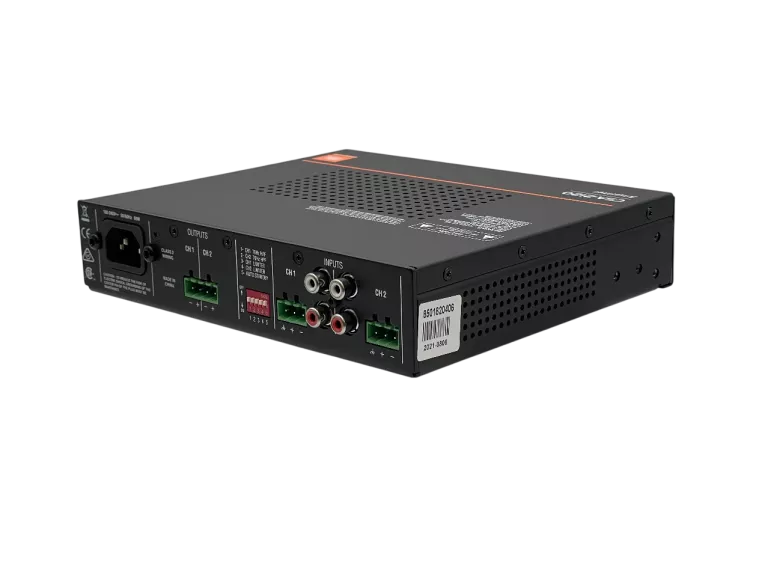 WZMACNIACZ DWUKANAŁOWY JBL COMMERCIAL CSA-2120 120W 4/8OHM - JAK NOWY