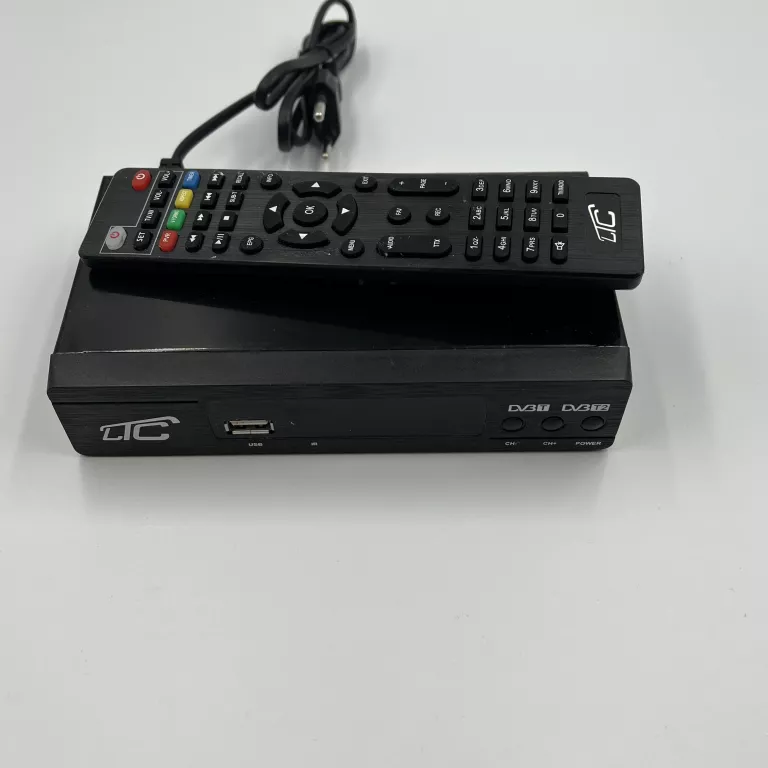DEKODER/TUNER TELEWIZYJNY LTC LXDVB507 DVB-T/T2 SPRAWNY !!