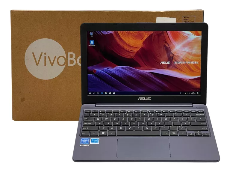 LAPTOP ASUS VIVOBOOK E203MA 11,6'' N4000 4GB 64GB EMMC W10 12/2018R