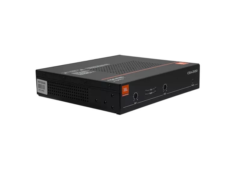 WZMACNIACZ DWUKANAŁOWY JBL COMMERCIAL CSA-2120 120W 4/8OHM - JAK NOWY