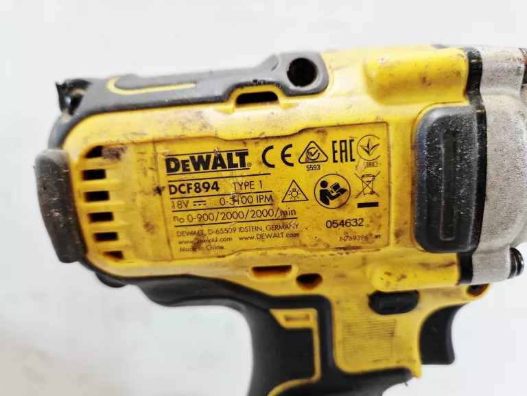 ZESTAW KLUCZ UDAROWY DEWALT DCF894 | 4X AKUMULATOR | ŁADOWARKA | WALIZKA