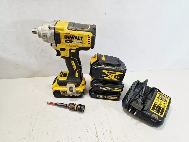 ZESTAW KLUCZ UDAROWY DEWALT DCF894 | 4X AKUMULATOR | ŁADOWARKA | WALIZKA
