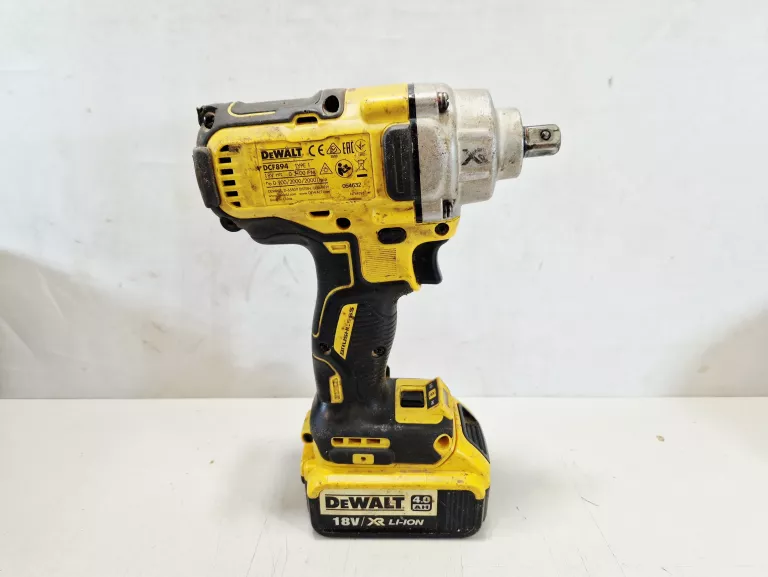 ZESTAW KLUCZ UDAROWY DEWALT DCF894 | 4X AKUMULATOR | ŁADOWARKA | WALIZKA