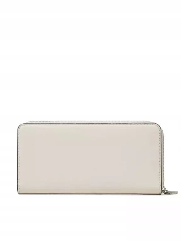 DUŻY PORTFEL DAMSKI CALVIN KLEIN SCULPTED ZIP AROUND MONO K60K610093 BEŻOW