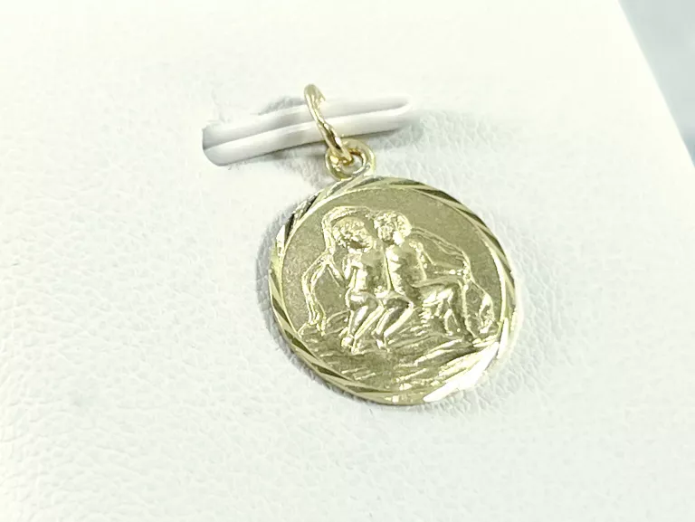 ZŁOTA ZAWIESZKA BLIŹNIĘTA 585 1,63G