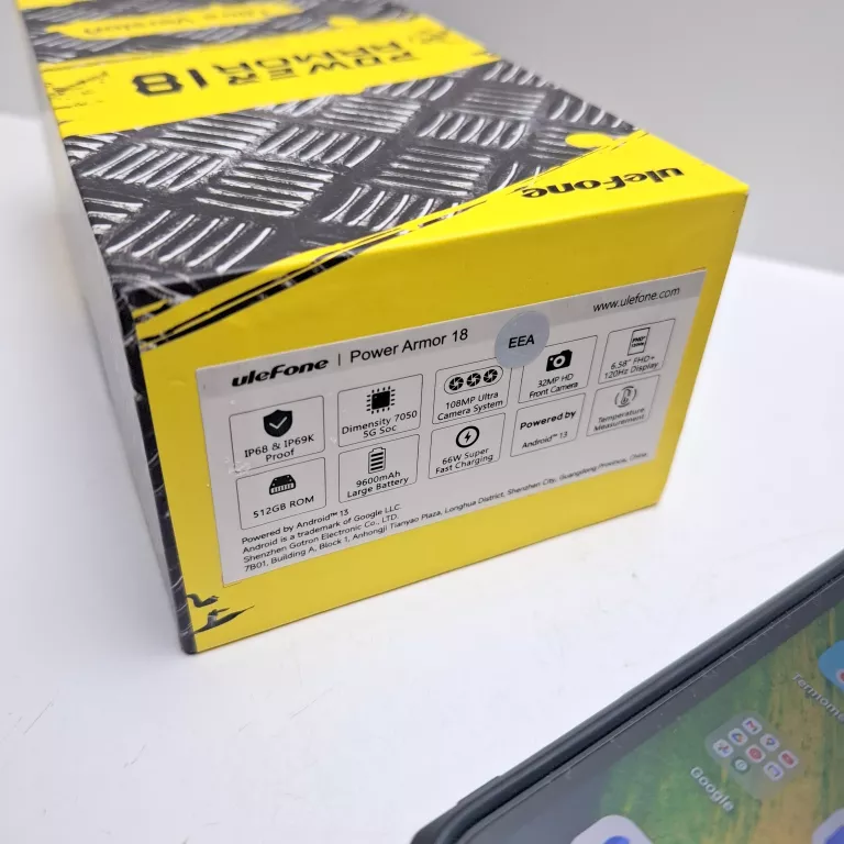 TELEFON ULEFONE POWER ARMOR 18 12/512GB