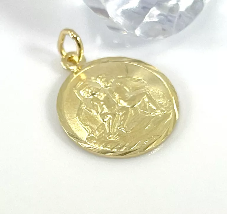 ZŁOTA ZAWIESZKA BLIŹNIĘTA 585 1,63G