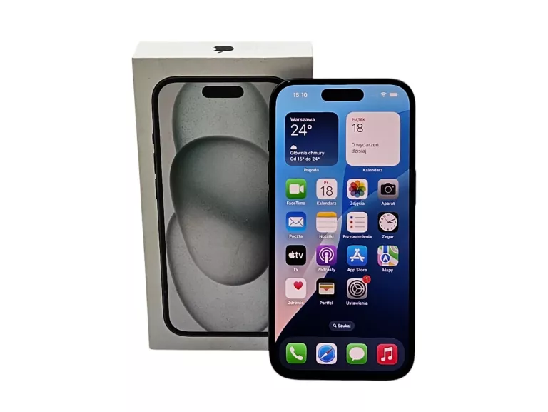 TELEFON APPLE IPHONE 15 5G 128GB 48/12MPX 6.10" OLED GWARANCJA DO 04.2027!