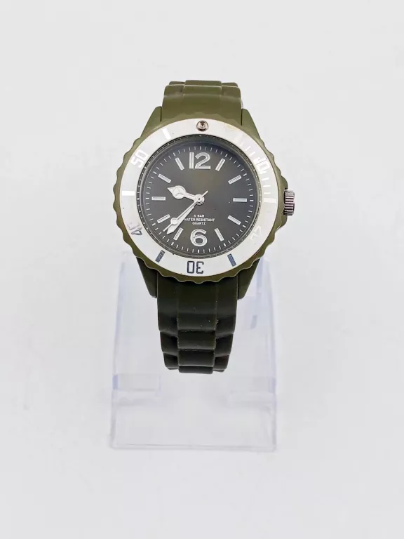 ZEGAREK DZIECIĘCY WATER RESISTANT 5 BAR ZIELONY