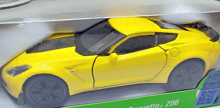 WELLY NEX 2017 CHEVROLET CORVETTE Z06 AUTO METALOWE
