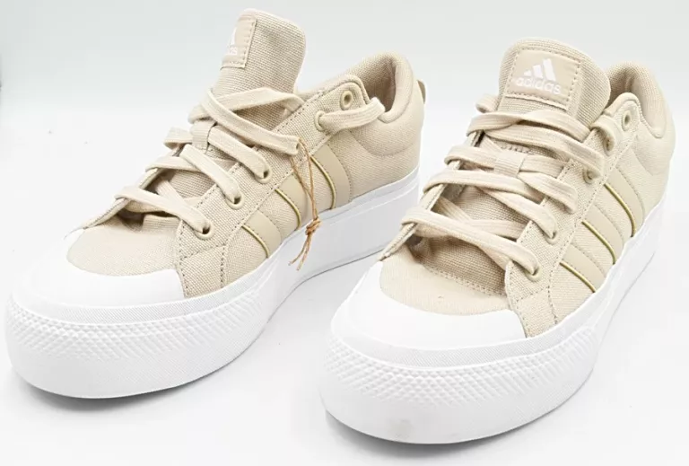 ADIDAS  BRAVADA 2.0 PLATFORM SHOES IE2307 BEŻOWY R41 1/3