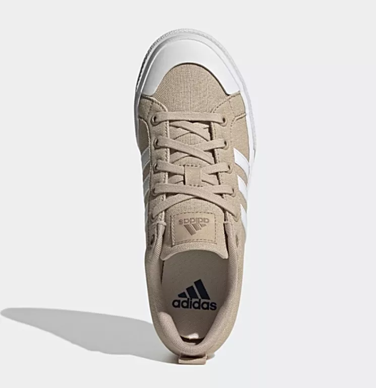 ADIDAS  BRAVADA 2.0 PLATFORM SHOES IE2307 BEŻOWY R41 1/3