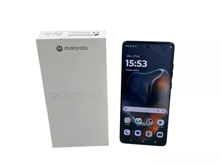 TELEFON MOTOROLA EDGE 60 12/512GB NIEBIESKI - NA CZĘŚCI