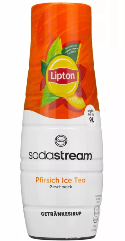 SYROP KONCENTRAT SODASTREAM LIPTON ICE TEA BRZOSKWINIA 440 ML