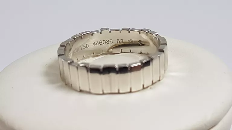 PIERŚCIONEK GEM DIOR BIAŁE ZŁOTO 7.49G 750 R22