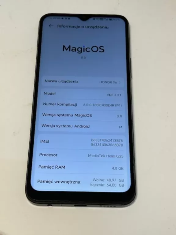 TELEFON HUAWEI HONOR X6 4/64GB