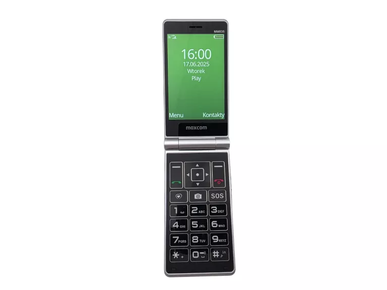 TELEFON Z KLAPKĄ MAXCOM MM835 3.5" 48/128MB 1400MAH