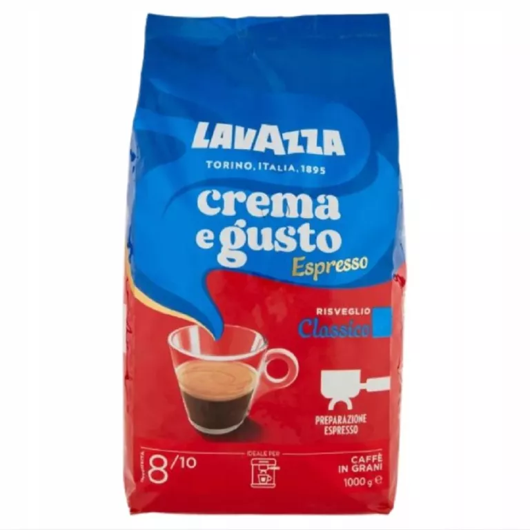 KAWA ZIARNISTA MIESZANA LAVAZZA CREMA E GUSTO CLASSICO 1000 G