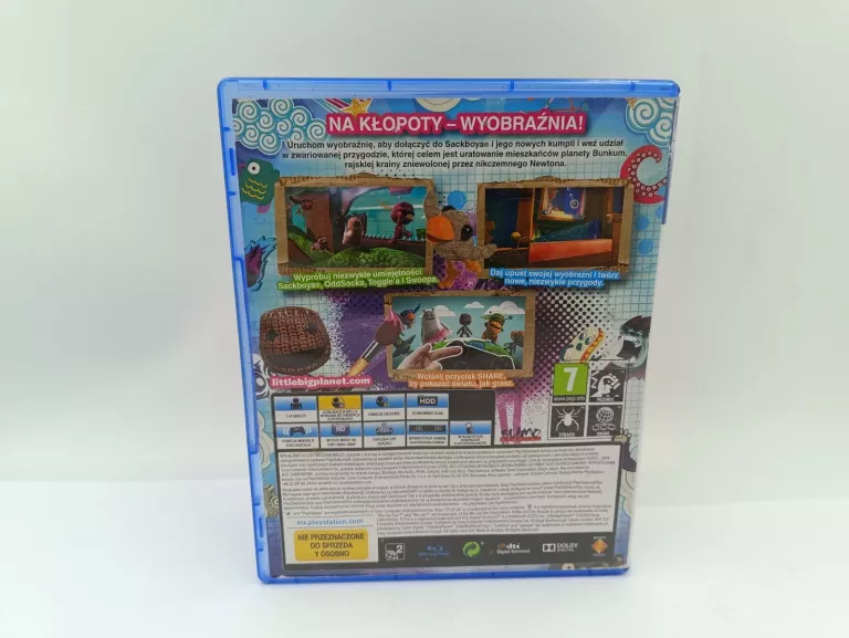 GRA NA PS4 LITTLE BIG PLANET 3