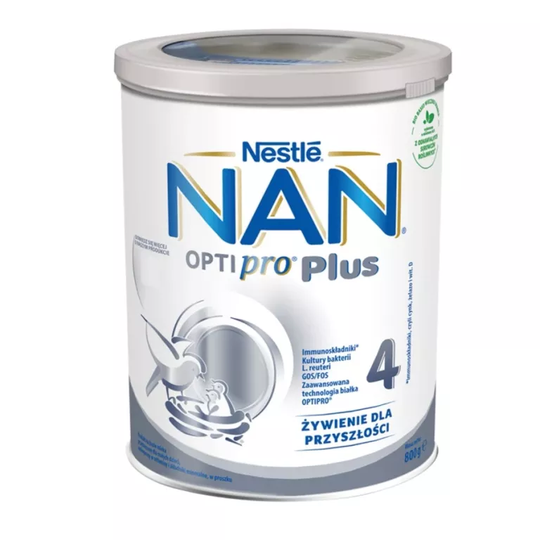 MLEKO MODYFIKOWANE NAN OPTIPRO PLUS 4 DLA DZIECI PO 2. ROKU 800 G