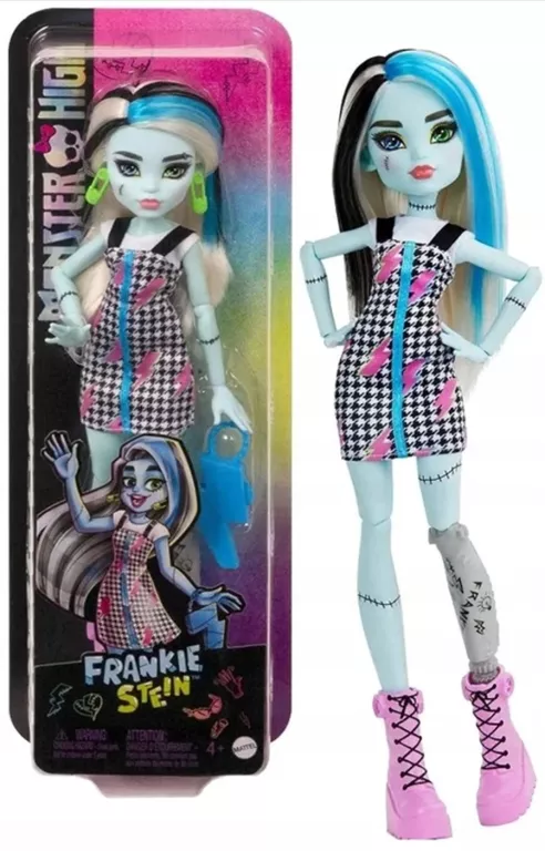 LALKA MATTEL MONSTER HIGH FRANKIE STEIN 27,5 CM