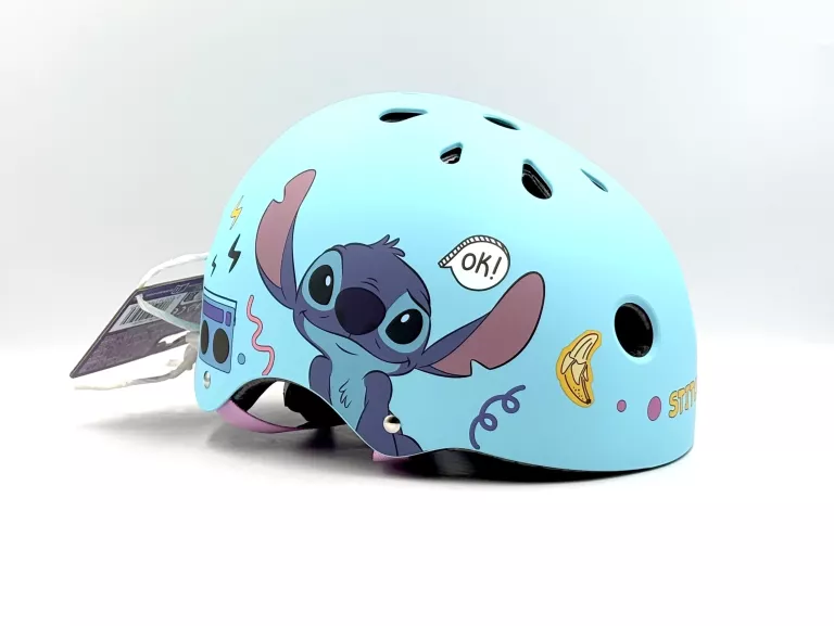 KASK DZIECIĘCY SPORTOWY ROWEROWY SEVEN STITCH ROZMIAR M 52-56 CM
