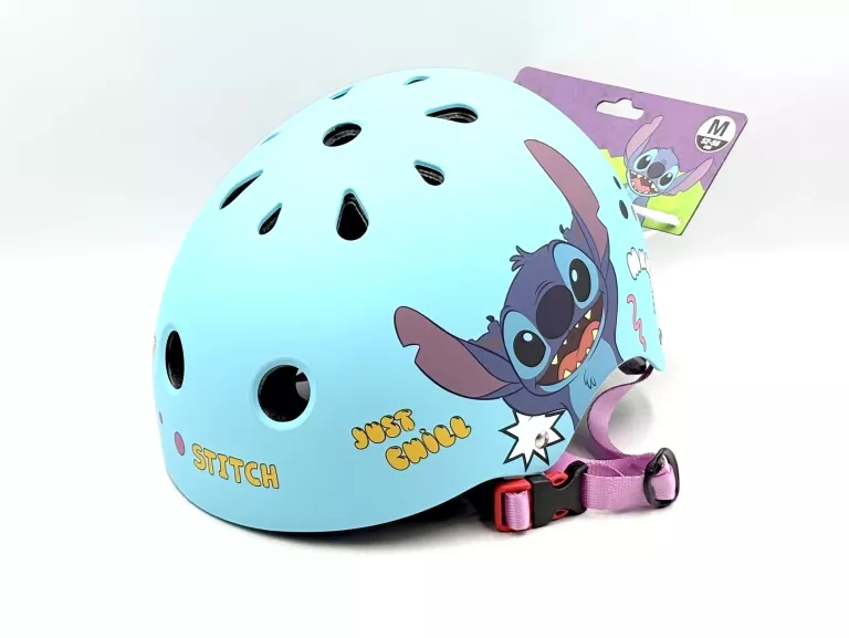 KASK DZIECIĘCY SPORTOWY ROWEROWY SEVEN STITCH ROZMIAR M 52-56 CM