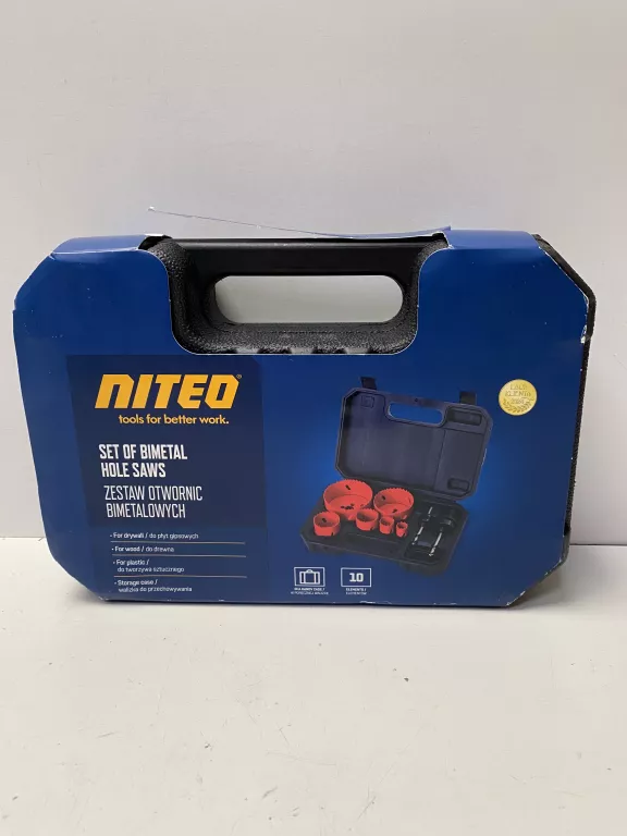 ZESTAW OTWORNIC BIMETALOWYCH NITEO