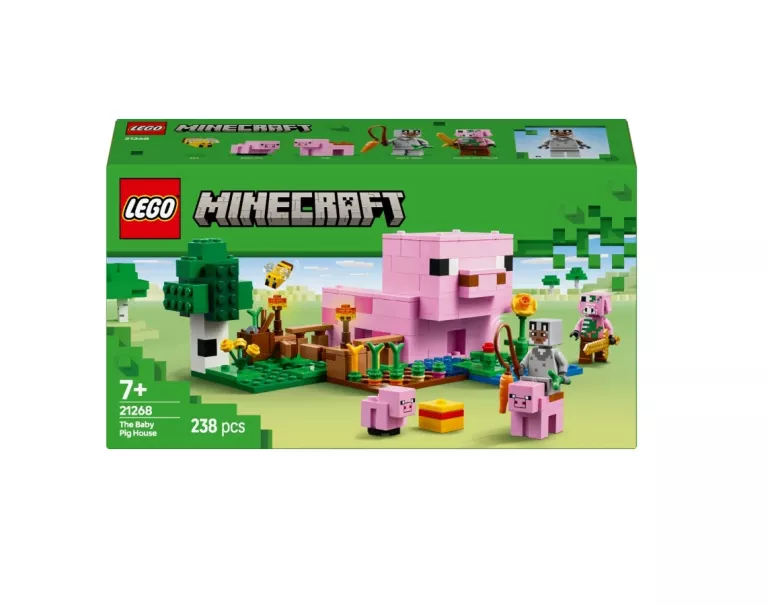 KLOCKI LEGO MINECRAFT DOM PROSIACZKA 21268