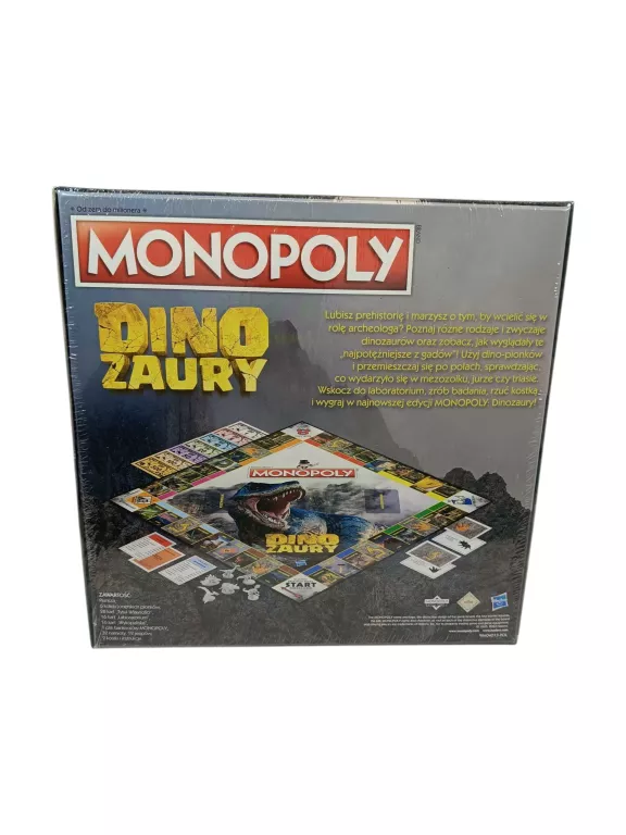 MONOPOLY DINOZAURY GRA RODZINNA