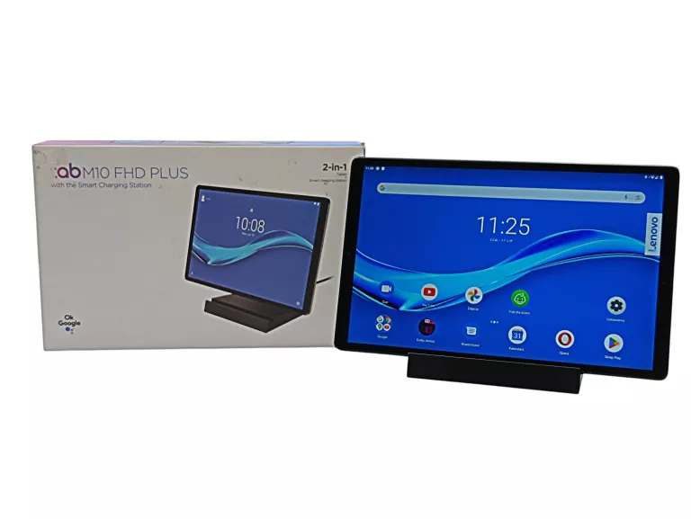 TABLET LENOVO TAB M10 FHD PLUS TB-X606X 10,3'' 4/64GB LTE + PODSTAWKA ŁAD.
