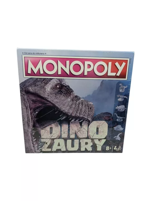 MONOPOLY DINOZAURY GRA RODZINNA