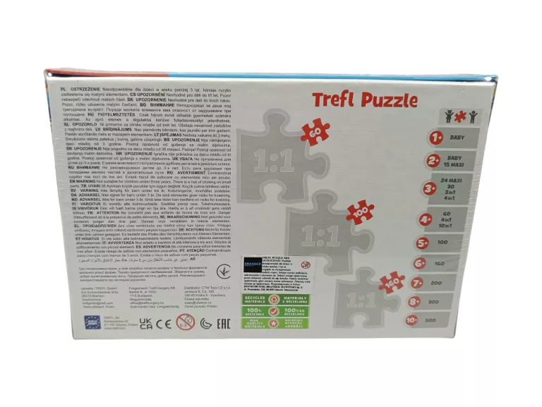 TREFL PUZZLE 17323 TĘCZOWA PRZYJAŹŃ 60 EL.