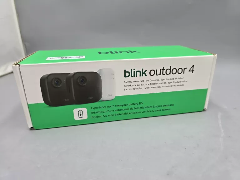 KAMERA ZEWNĘTRZNA BLINK OUTDOOR 4 2 PACK