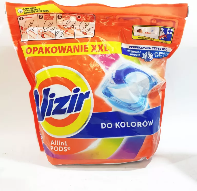 KAPSUŁKI DO PRANIA VIZIR 50 SZTUK