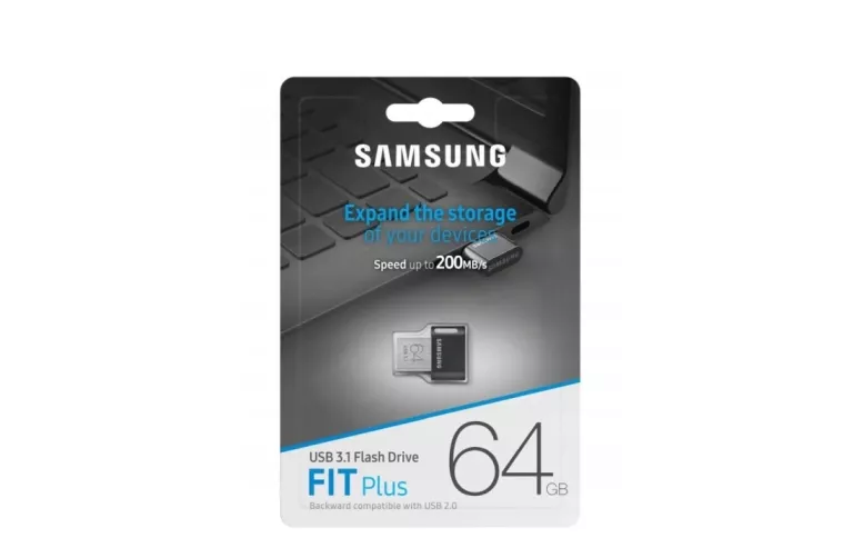 PENDRIVE SAMSUNG FIT PLUS 64GB USB 3.1 300MB/S