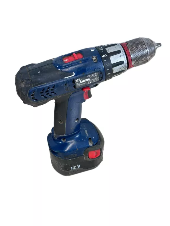 WKRĘTARKA AEG BS 12 X-R 2X AKUMULATOR + ŁADOWARKA