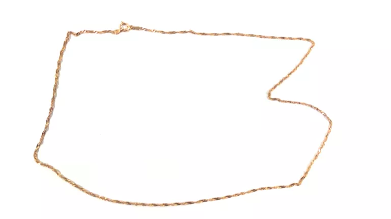 ELEGANCKI ZŁOTY ŁAŃCUSZEK PR585 SINGAPUR 2,92G