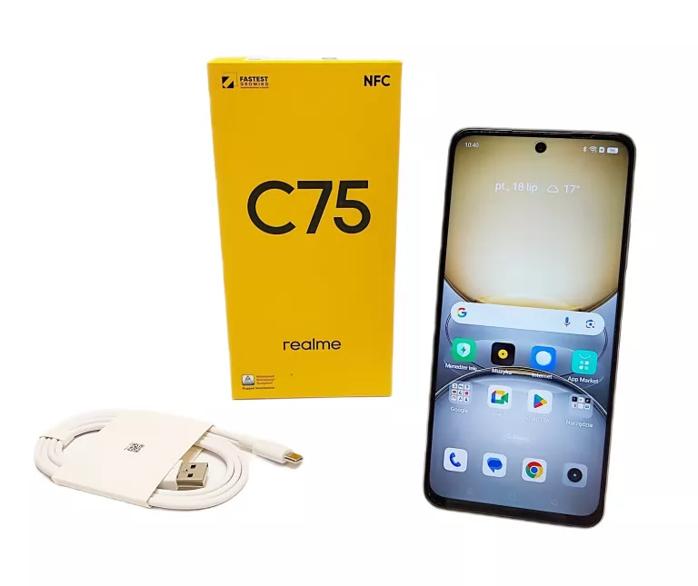 TELEFON REALME C75 NFC 8/256GB + PUDEŁKO