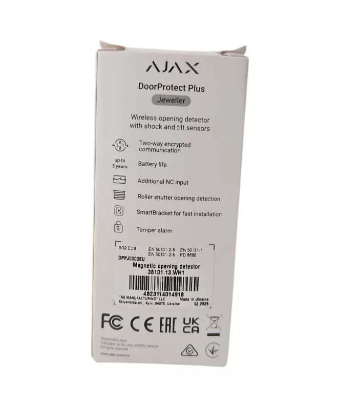 DOORPROTECT PLUS JEWELLER AJAX - BEZPRZEWODOWY CZUJNIK MAGNETYCZNY