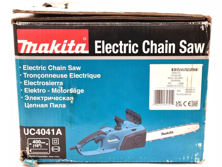 PILARKA ELEKTRYCZNA ŁAŃCUCHOWA 40CM 1800W UC4041A MAKITA
