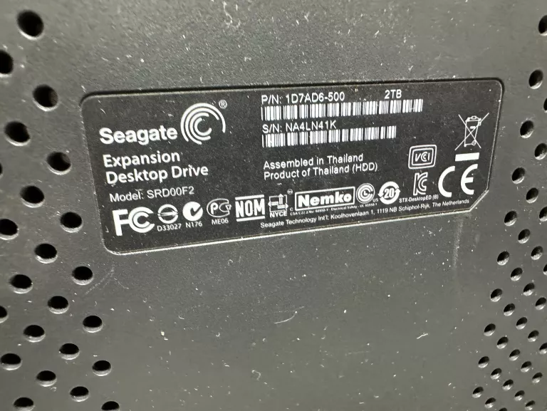 DYSK ZEWNĘTRZNY SEAGATE EXPANSION SRD00F2 2TB