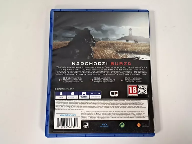 GHOST OF TSUSHIMA PS4