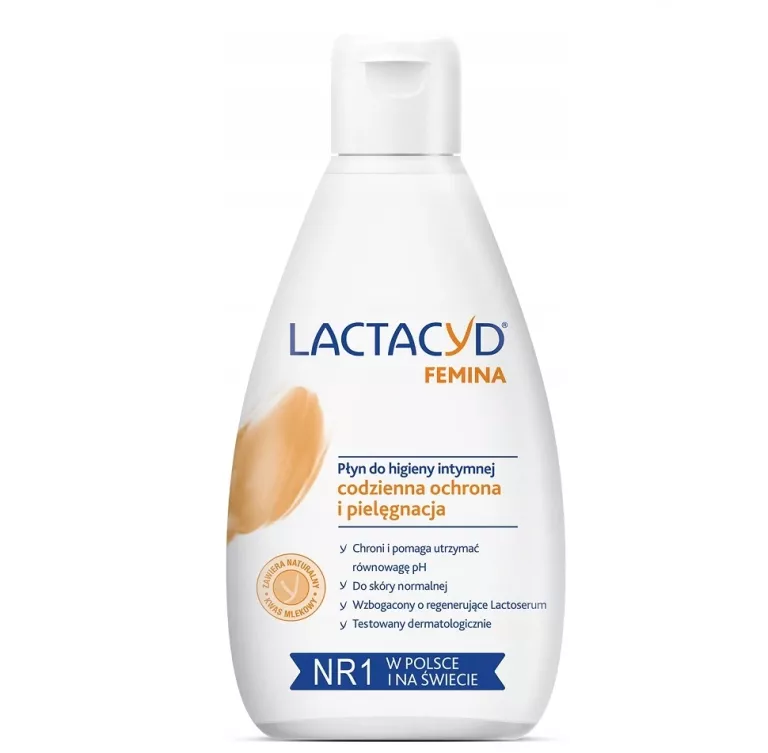 LACTACYD FEMINA 200 ML PŁYN DO HIGIENY INTYMNEJ