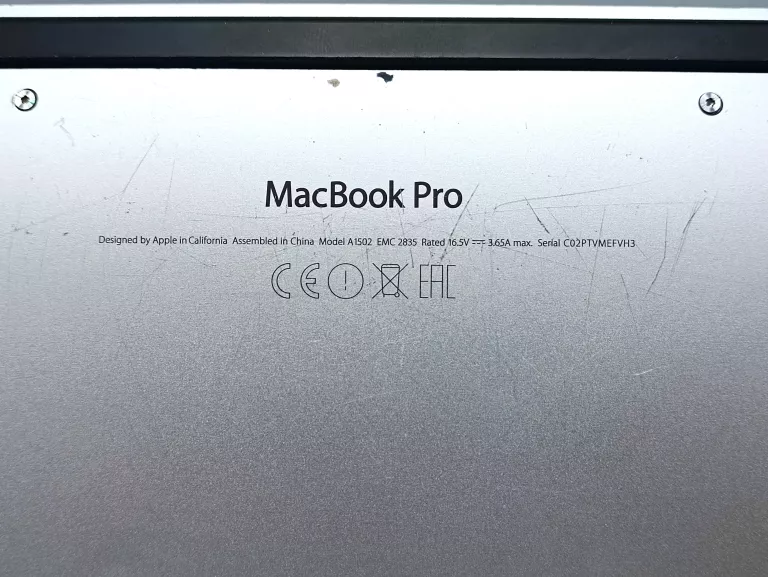 APPLE MACBOOK PRO 2015 A1502 I5 8GB RAM