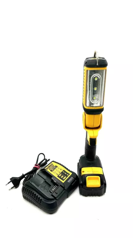 DEWALT DCL050 18V LATARKA LAMPA AKUMULATOROWA Z BATERIĄ I ŁADOWARKĄ