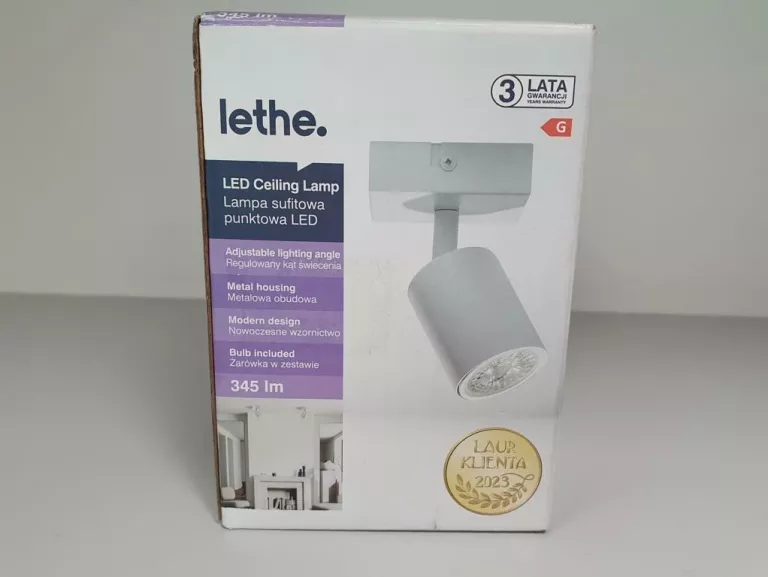 LAMPKA SUFITOWA LED LETHE
